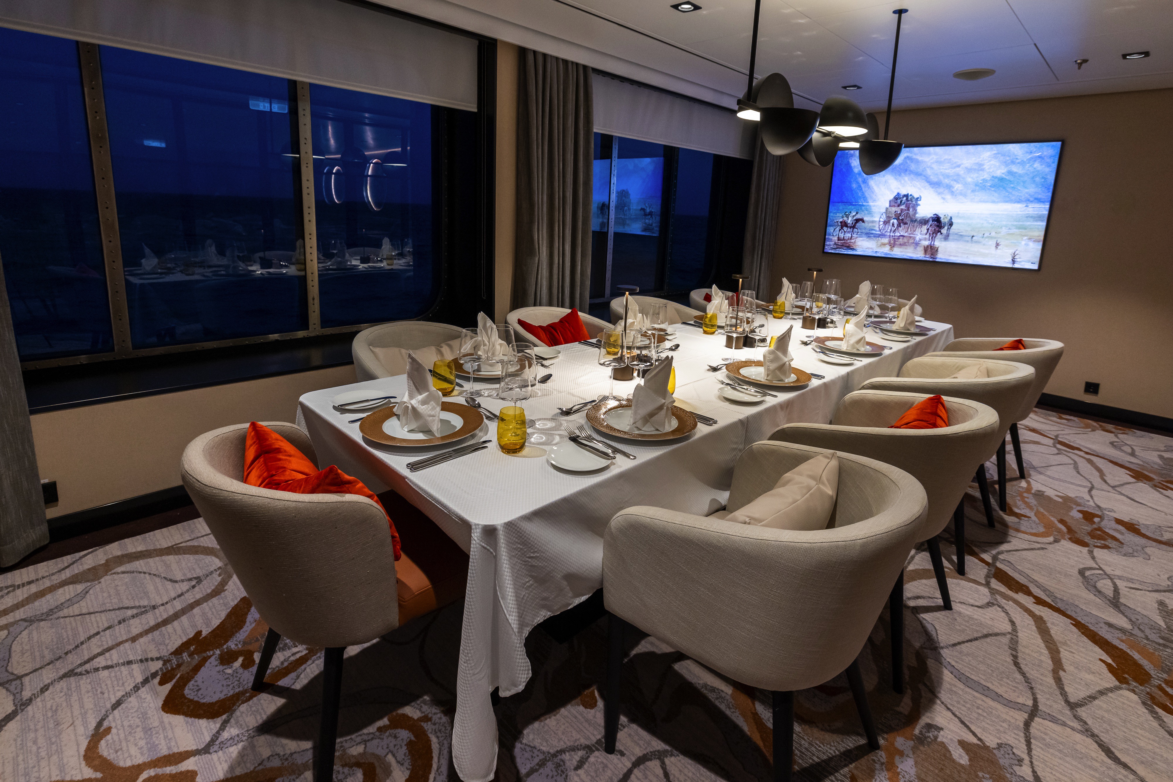 The Swan Restaurant Private Dining Room on SH Vega